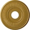 Ekena Millwork Berkshire Ceiling Medallion (Fits Canopies up to 7"), 15 3/4"OD x 3 7/8"ID x 3/4"P, Pharaohs Gold CM15BEPGS - alternate 1